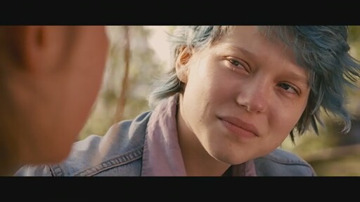 Blue is the warmest Colour'dan bir sahne