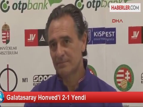 Galatasaray Honved'i 2-1 Yendi