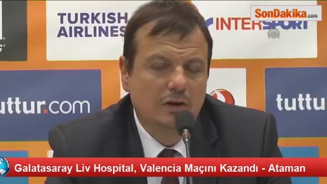 Galatasaray Liv Hospital Valencia Maçını Kazandı - Ataman